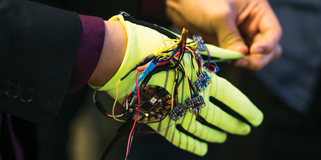 Haptic glove prototype