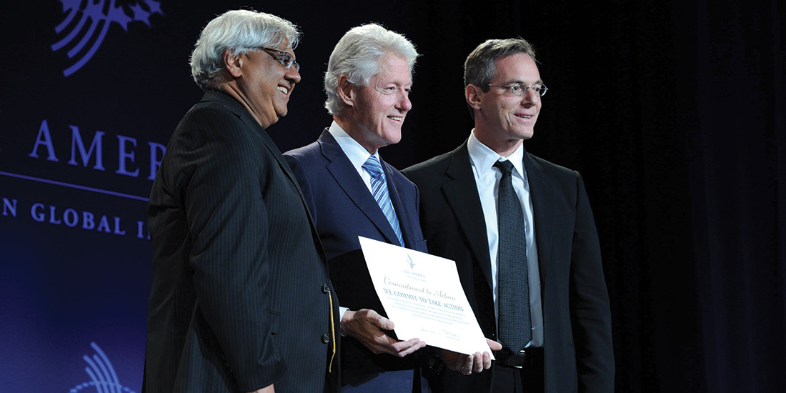 Jacobs Institute commitment at Clinton Global Initiative