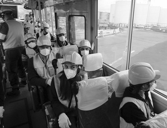 Site visit to tour the Daiichi Nuclear Power Plant 
