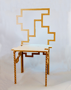 Puzzle chair design