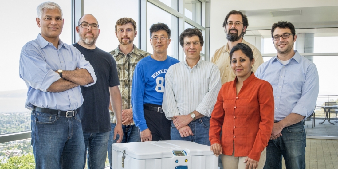 Sun Fridge team at the Berkeley Lab