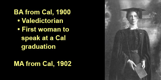 Lillian Gilbreth, pioneering Cal grad