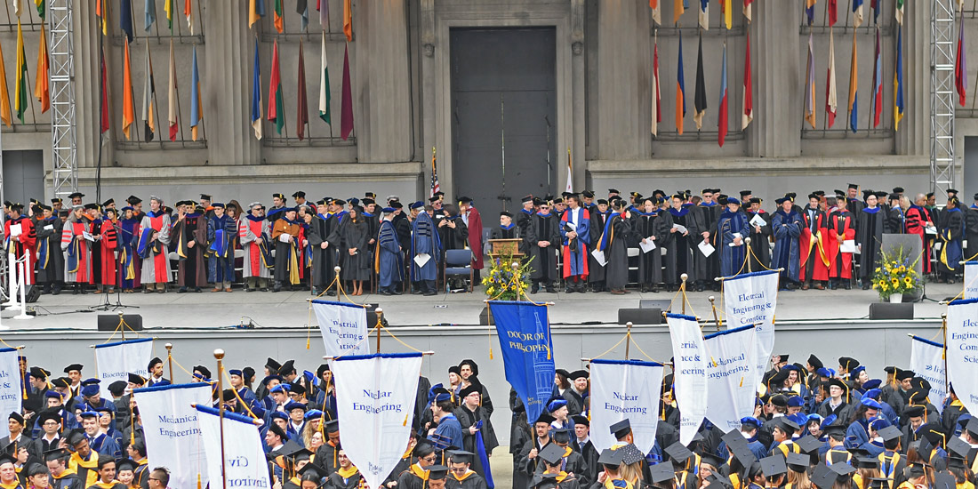 Engineering Commencement at the Greek Theatre