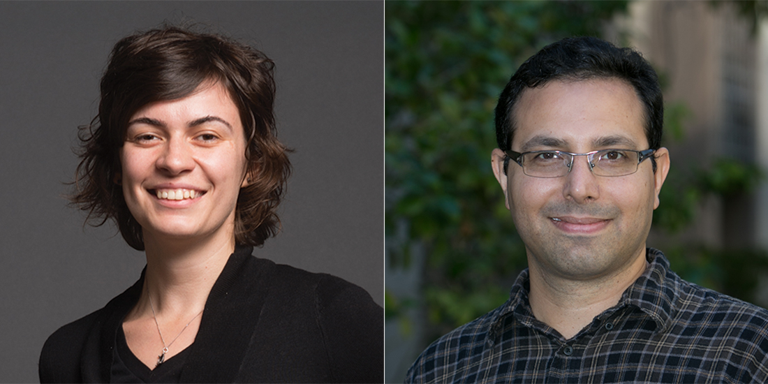 Anca Dragan and Javad Lavaei, Berkeley Engineering professors.  