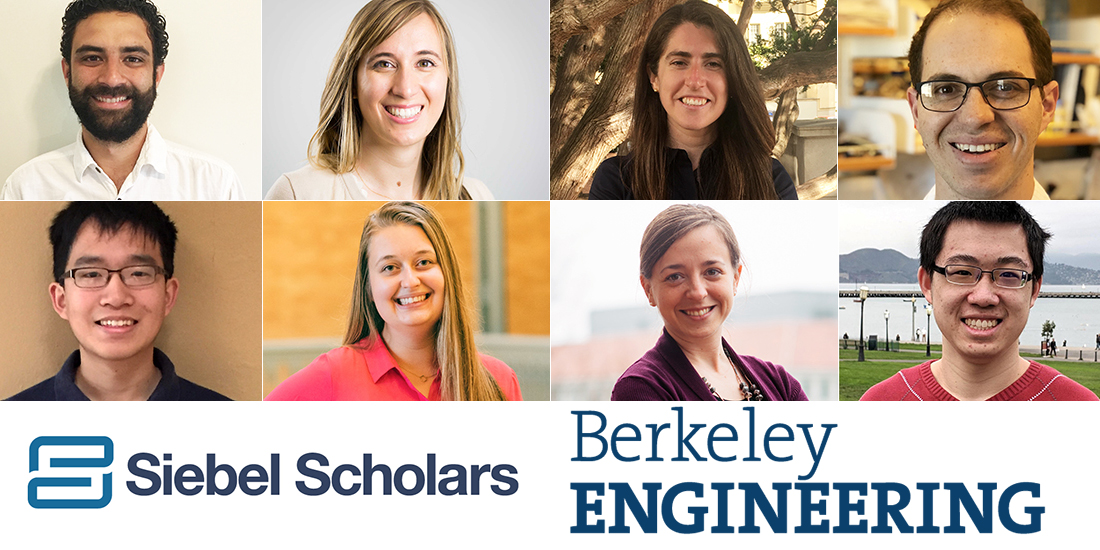 Headshots of Berkeley Siebel Scholars