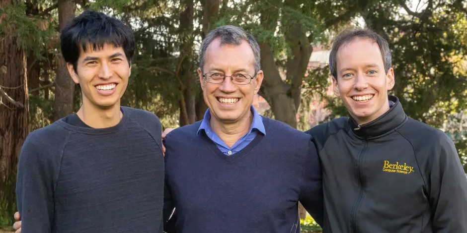 Anyscale co-founders Robert Nishihara, Ion Stoica and Philipp Moritz