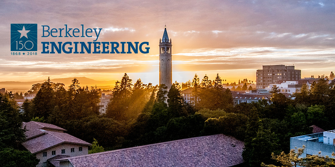 Berkeley Engineering -- Campanile at sunset