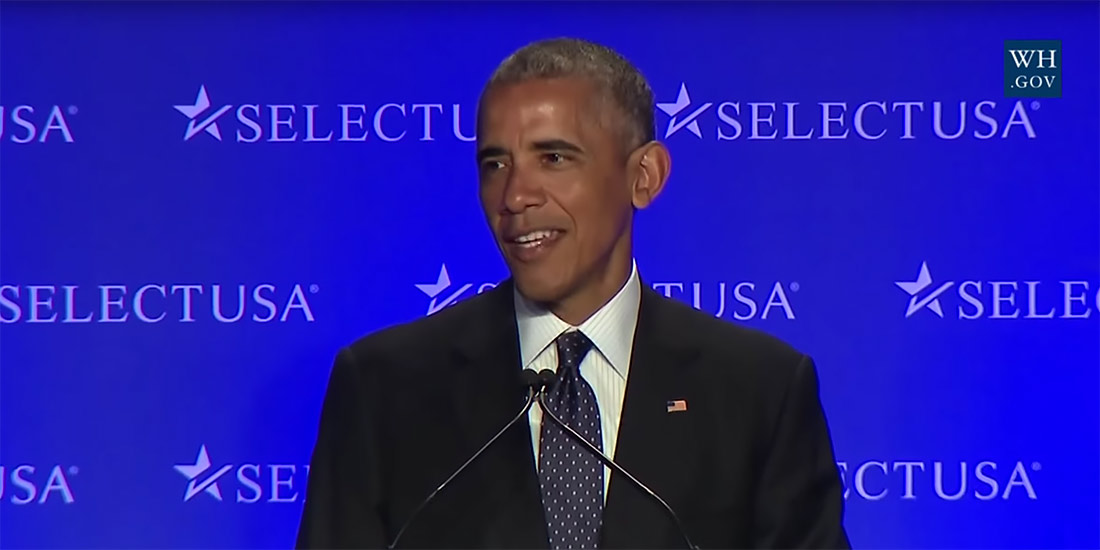 President Obamaat the Select USA Investment Summit