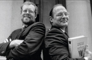 John Hennessy (left) and David Patterson