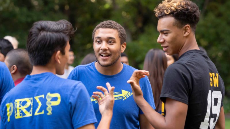 PREP students at a gathering