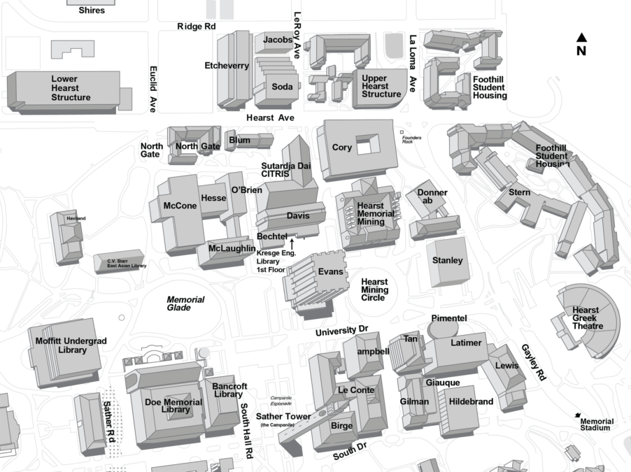 Maps berkeley engineering
