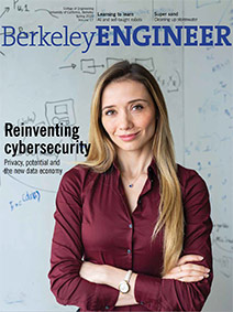 Berkeley Engineer Spring 2020 magazine cover
