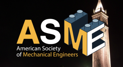 American Society of Mechanical Engineers logo over campanile