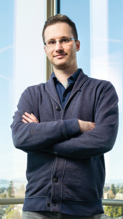 EECS professor Sergey Levine