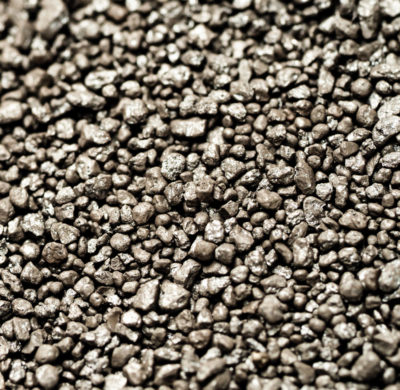 Granules of coated sand
