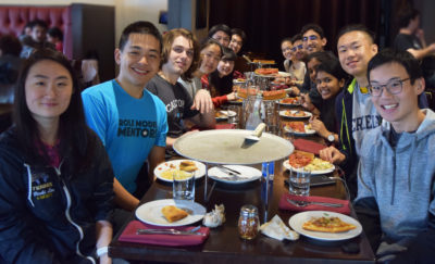 Biomedical Engineering Society lunch outing