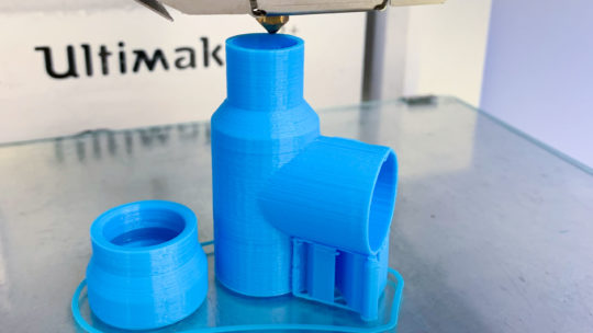 3D-printed part