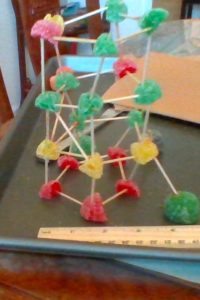 Gumdrop toothpick structure