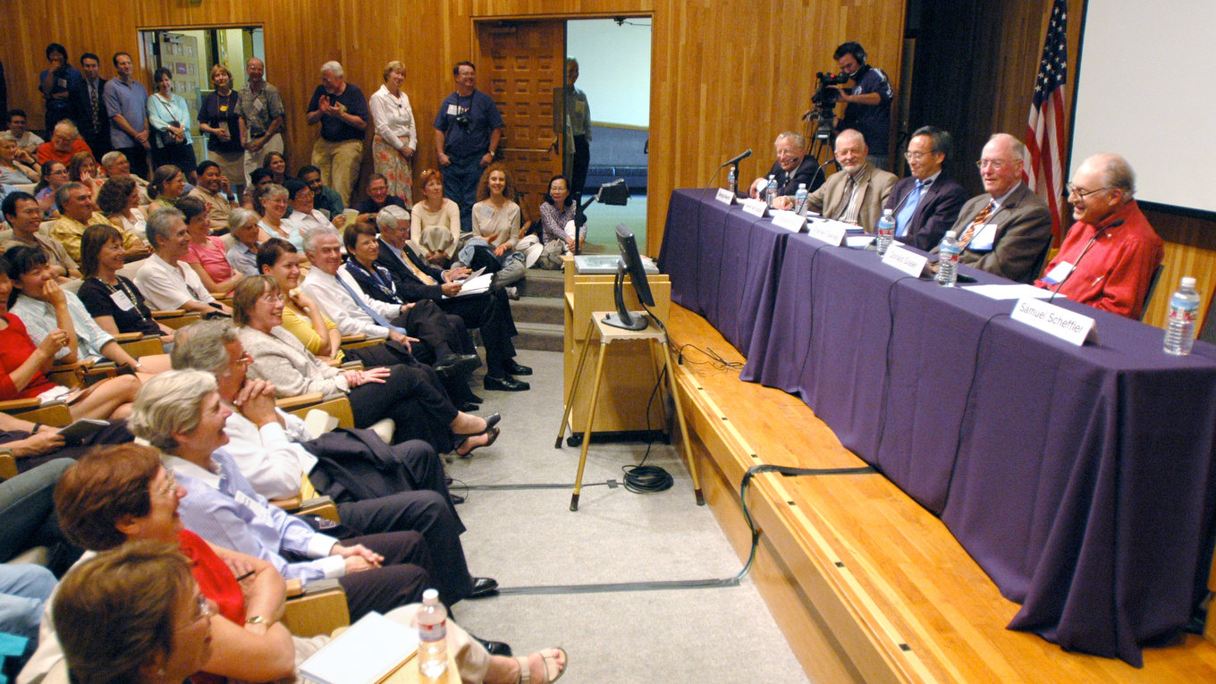 Five of Berkeley's seven living Nobel laureates speak at a Homecoming symposium