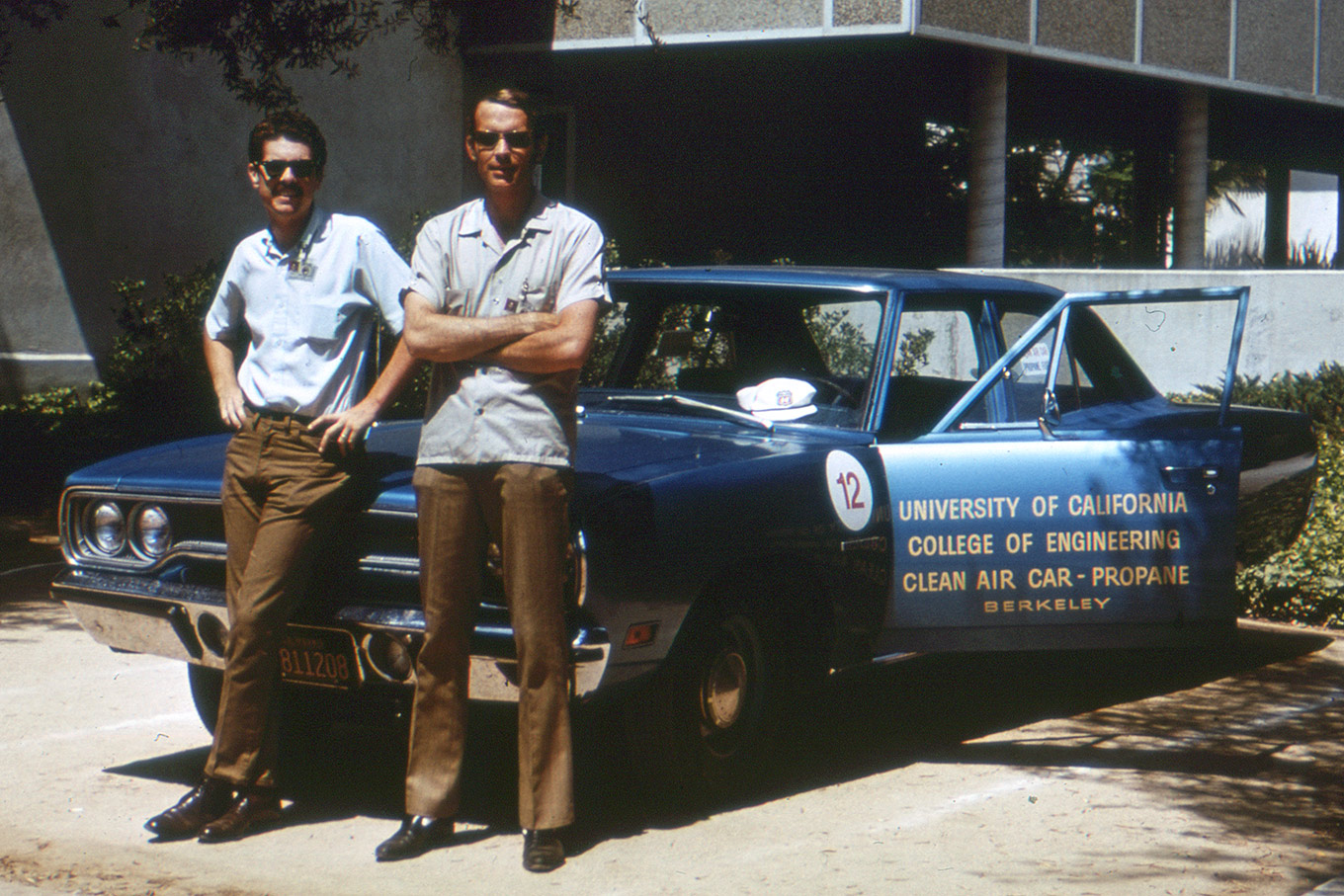 UC Berkeley's Clean Air Car in Oct 1970