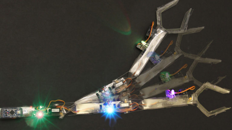 Low-cost prototype of a robotic arm