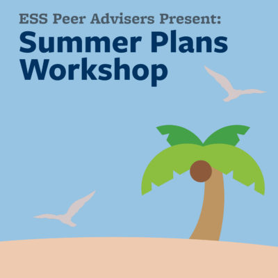 Summer Plans Workshop