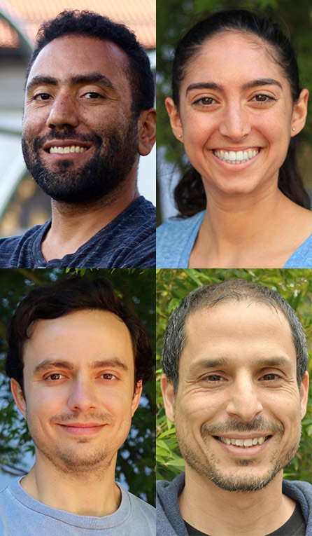 TotalVI study authors Aaron Streets, Zoë Steier, Nir Yosef, and Adam Gayoso.