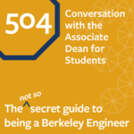 Episode 504: Conversation with the Associate Dean for Students