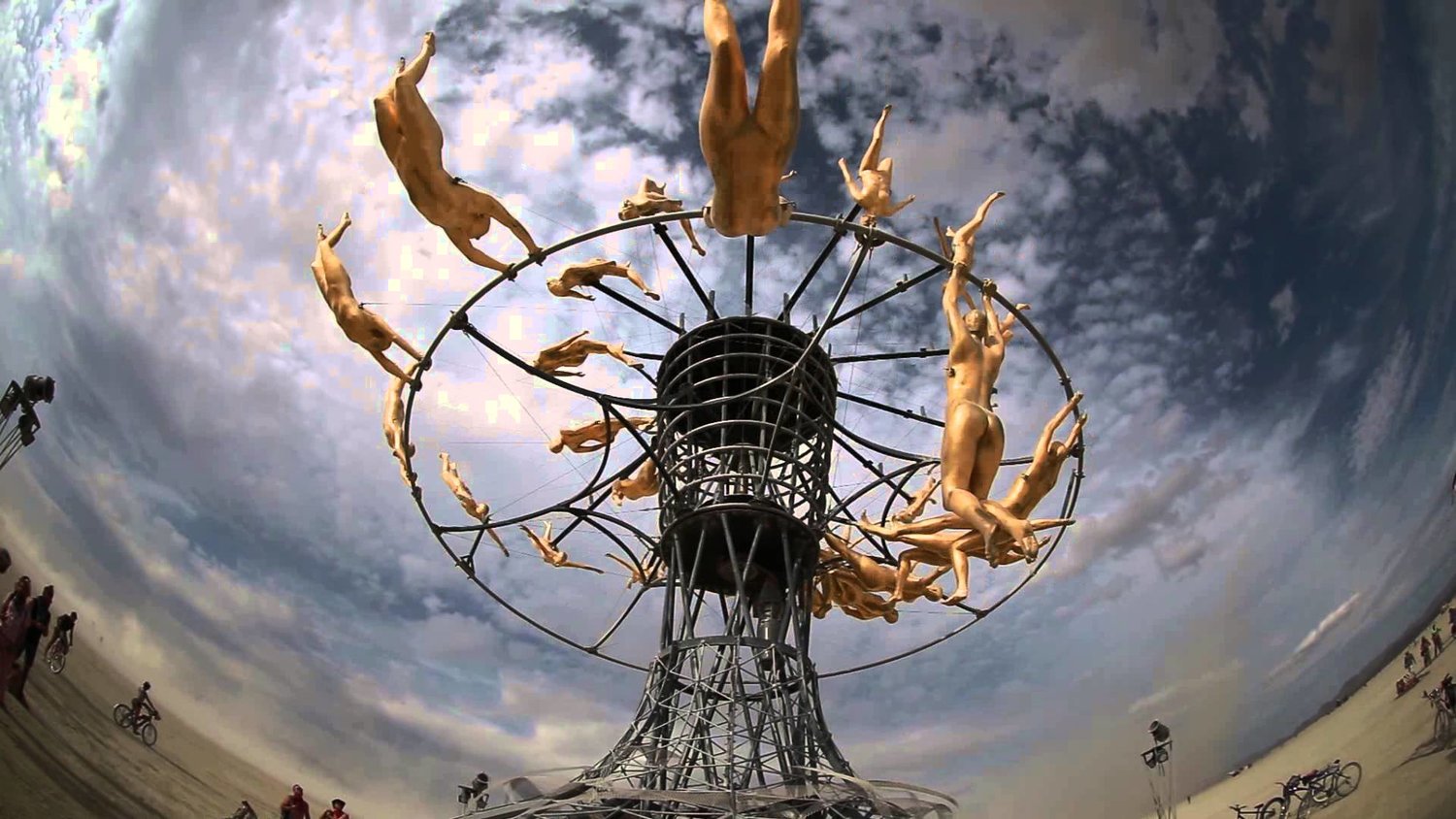 Eternal Return sculpture at Burning Man