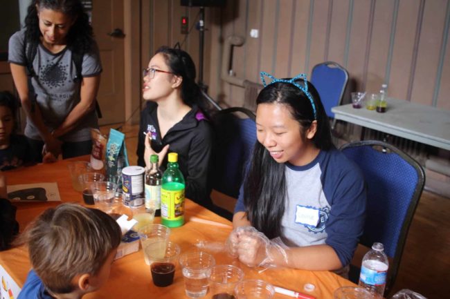 UC Berkeley's SWE chapter hosts students for their Engineering Day event