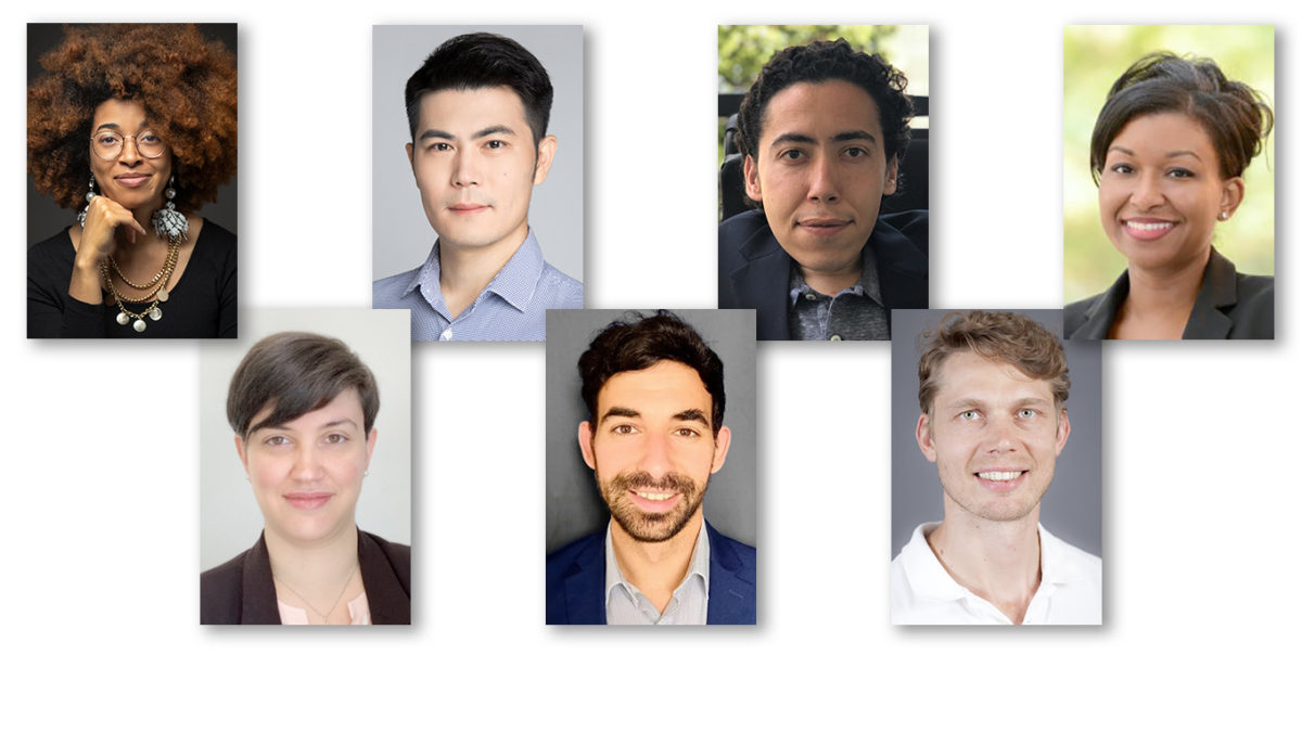 Collected headshots of 7 new faculty members
