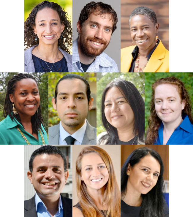 Montage of Equity & Inclusion team member faces