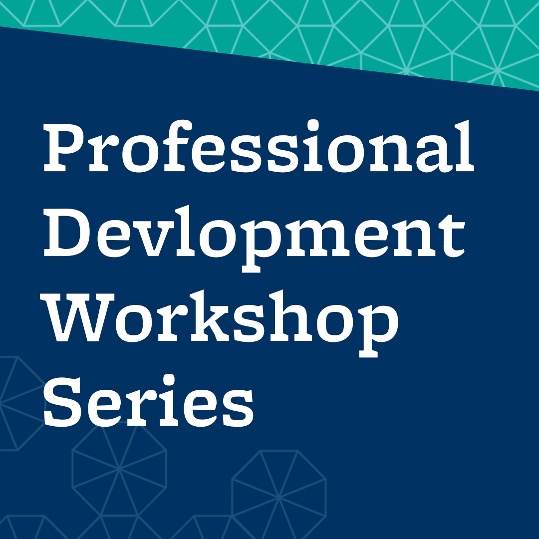 Professional development workshop series