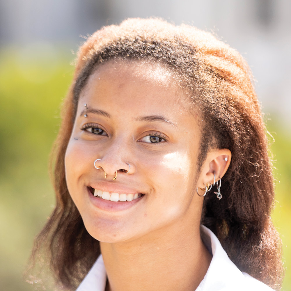 Tiffany Batty, first-year undergraduate student