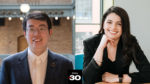 Forbes 30 Under 30 honorees Jiachen Li and Alison Borklund