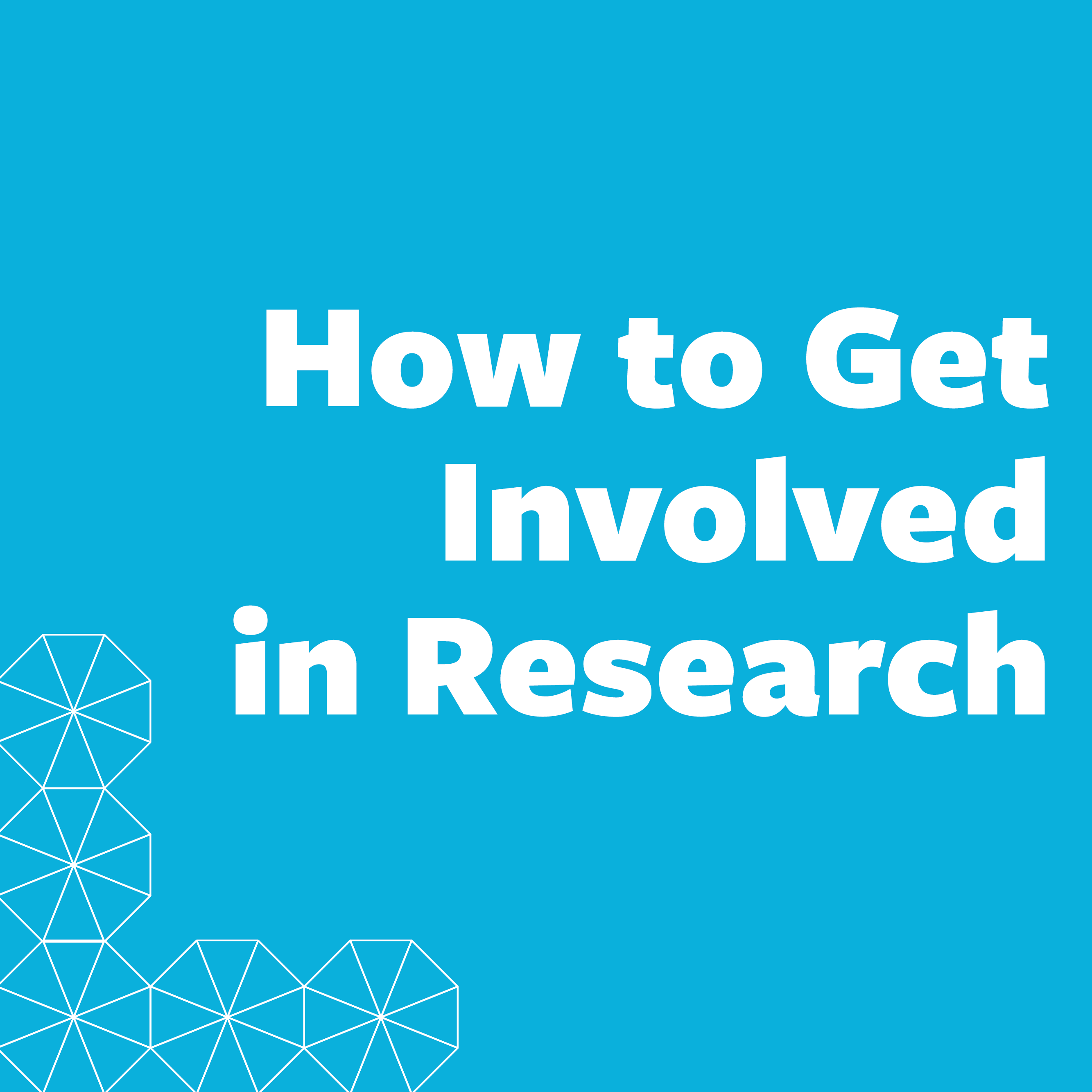 How to Get Involved in Research