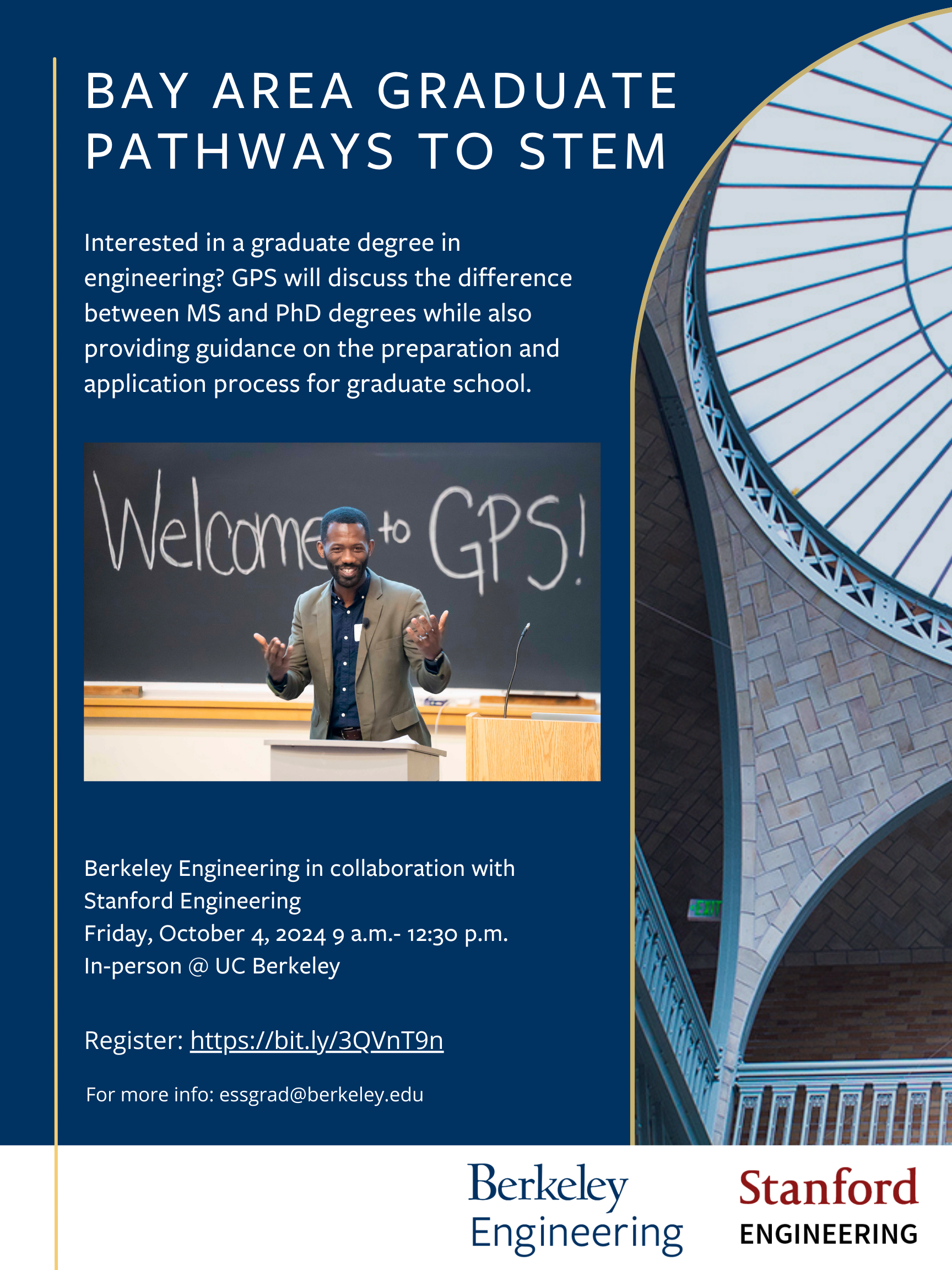 Bay Area Graduate Pathways to STEM, October 2024