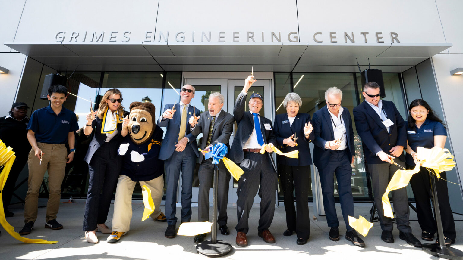 Ribbon cutting for the Grimes Engineering Center