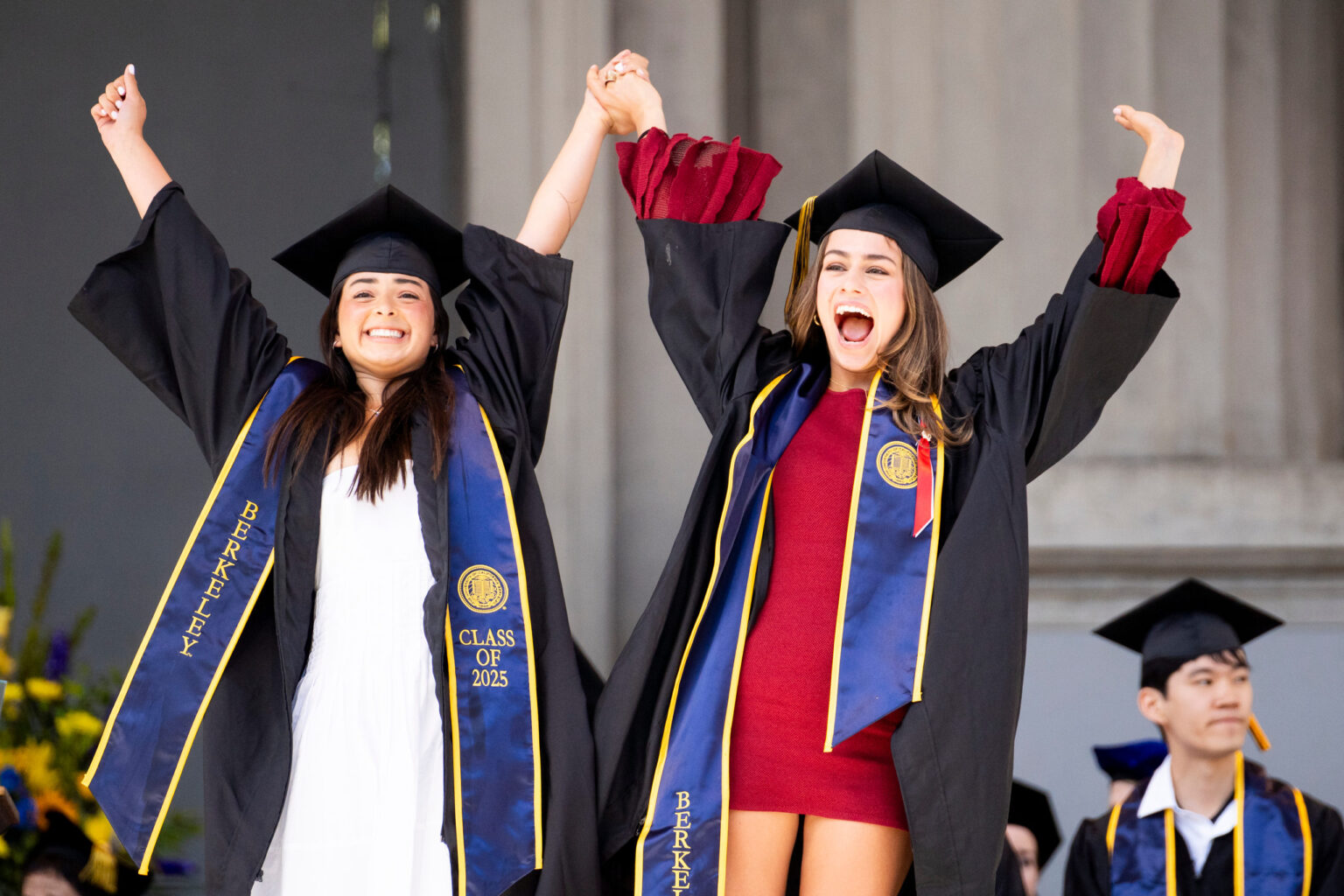 Mechanical engineering graduates celebrate