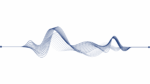 wave illustration in blue