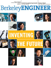 Cover of Fall 2017 Berkeley Engineer magazine