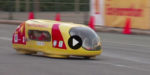 Student car in the Shell Eco-Marathon